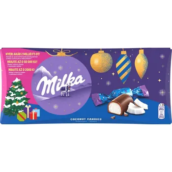 Bonbon Milka Salonky kokosové 255 g