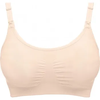 Těhotenská móda MEDELA Podprsenka 3v1 pro kojení a odsávaní, béžová M