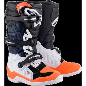 Moto obuv ALPINESTARS(MX) BOTY TECH7S BK/OR/OR 2 (2015017-1241-2) (Velikost: 2) 2015017-1241-2