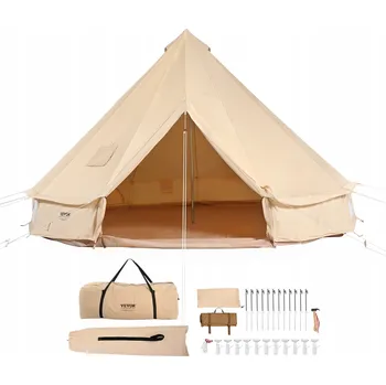 Stan Stan Nepromokavý 4*4*2.5m Bavlněné Plátno