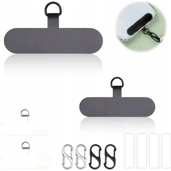 Šňůrka na telefon stříbrná