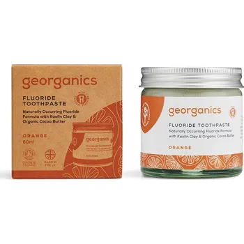 zubní pasta Georganics, zubní pasta POMERANČE s fluoridem