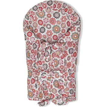 Zavinovačka ESITO | Klasická zavinovačka čtvercová Mandala - červená / 75 x 75 cm