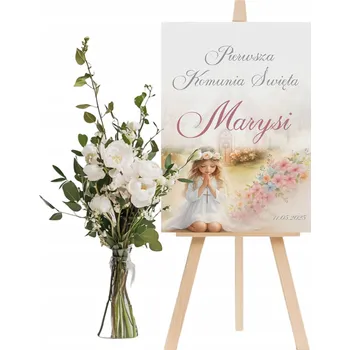 Obraz Plakát banner s motivem Svaté Přijímání bez rámu 100 x 140 cm