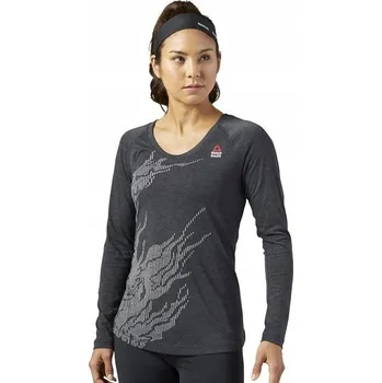 Dámské tričko Reebok halenka s dlouhým rukávem střih klasická velikost XS