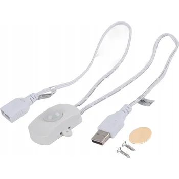 SPÍNAČ SNÍMAČE POHYBU LIDSKÉHO TĚLA PIR 5V-24 DC 5-7M USB