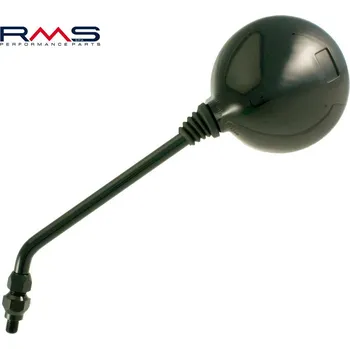 Zrcátko pro motocykl Zpětné zrcátko RMS 122760980 levý černý GILERA D.N.A. 125 2002-2001