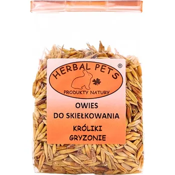 Krmivo pro hlodavce Pamlsky Herbal Pets oves ke klíčení 100 g
