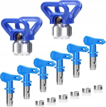 Stříkací pistole 6X TRYSKA PRO MALOVÁNÍ ZÁKLADNÍ BARVOU 517 515 211 523 417 315 PRO STŘÍKACÍ PISTOLE