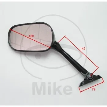 Zrcátko pro motocykl Zpětné zrcátko JMP ZR 0298 černá pravé 2H794189