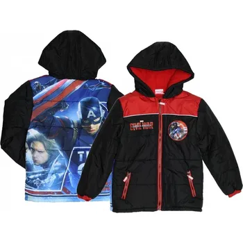 Chlapecká bunda DOVOZ EU Zimní bunda Avengers černá Velikost: 98