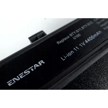 Baterie k notebooku Baterie do notebooků MSI, lithium-iontová, 4400 mAh Enestar