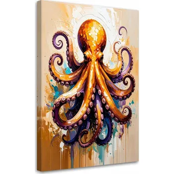 Obraz Moderní obraz do kuchyně, baru, restaurace, Chobotnice 40x60