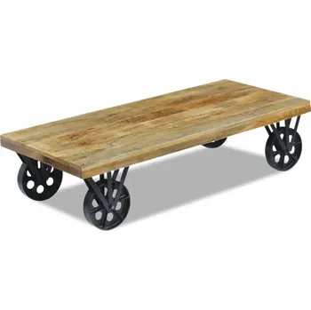 Konferenční stolek Obdélníkový stolek VidaXL 120 x 60 x 30 cm, akácie