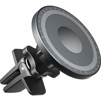 Magnetický držák do auta černý, montáž do mřížky ventilace