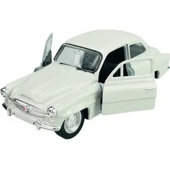 autíčko WELLY 1959 ŠKODA OCTAVIA BÍLÁ 1:34 KOVOVÝ NOVÝ MODEL