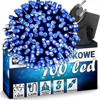 Vánoční dekorace Vánoční osvětlení na stromeček MAXSELL vnitřní, 8,5 m, 51 - 100 světýlek