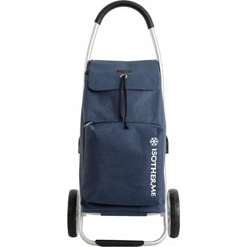 Nákupní taška Nákupní vozík ModernHome modrý polyester