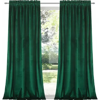 Obraz Elegantní khaki sametová Závěs do každého interiéru 140x250T