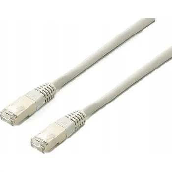 Síťový kabel Equip RJ45/RJ45, Cat. 6a, S/FTP, šedý, 15 m (605608)