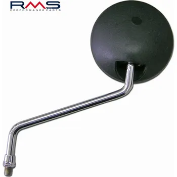 Zrcátko pro motocykl Zpětné zrcátko RMS 122760570 levý černá s chromovanou nožičkou YAMAHA DT 125 RE 2004-2006