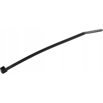 Stahovací páska Stahovací pásky 3.6x250 mm černé op. 100 ks Kramp