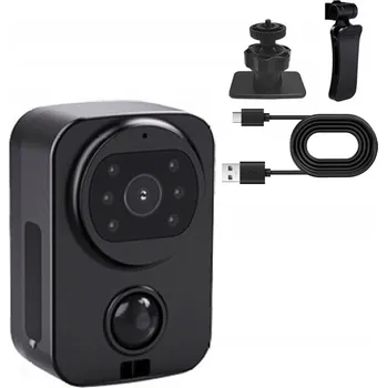 Miniaturní špionážní kamera s detekcí pohybu, voděodolná pro venkovní použití