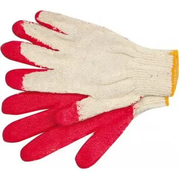 Pracovní rukavice Rukavice ART.MAS upírky červené velikost 9 - L 10 párů