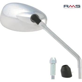 Zrcátko pro motocykl Zpětné zrcátko RMS 122770770 pravý chrom PIAGGIO/VESPA Beverly 300 2010-2011