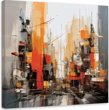 Obraz Obraz, Městská abstrakce, 60x60 cm