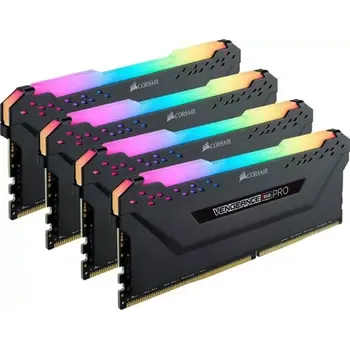 Operační paměť Corsair Vengeance RGB Pro 64GB (4x16GB) 3200MHz černá (CMW64GX4M4E3200C16)