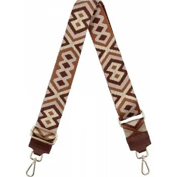 Kabelka Módní pásek k tašce H14 čokoládový/beige