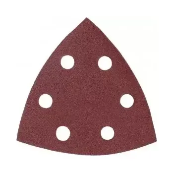 Brusný papír P-42656 Papír brusný suchý zip 94x94x94mm 6 děr K180, 50ks Makita