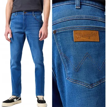 Pánské džíny Wrangler River pánské džíny rovného střihu velikost 32/32