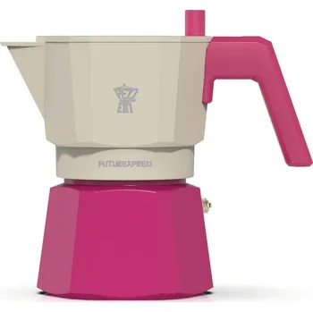 Moka konvice PEZZETTI FUTUREXPRESS Smaltovaná moka konvička (6 šálků) - Růžová