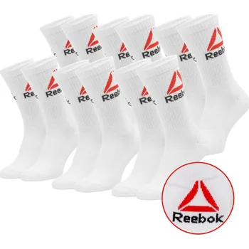 Dámské ponožky Ponožky Reebok D0855 bílé, velikost 37-39