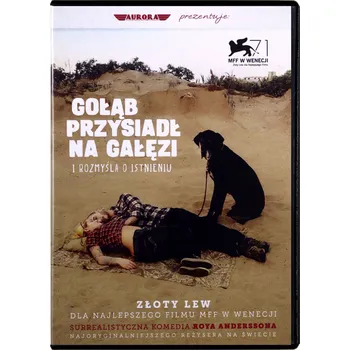 Gołąb przysiadł na gałęzi i rozmyśla o istnieniu DVD