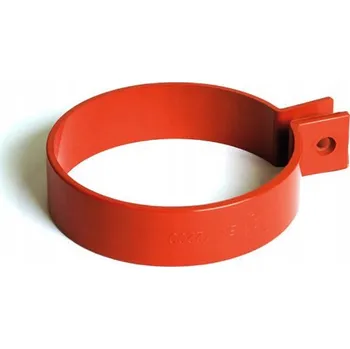 okap BRYZA Objímka svodu kovová Ø 90 mm, Cihlově červená RAL 8004