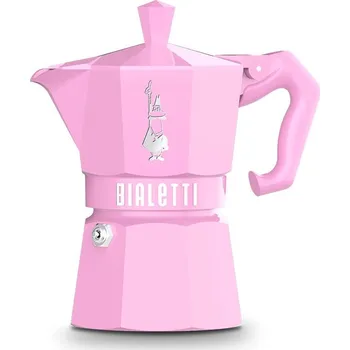 Kávovar Moka konvice Bialetti MOKA EXCLUSIVE Růžová Aluminium Bakelit (3 šálky)