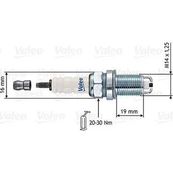 Zapalovací a žhavicí svíčka Zapalovací svíčka VALEO 246869