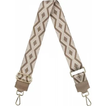 Kabelka Stylový pásek na tašku H13 tmavě béžový
