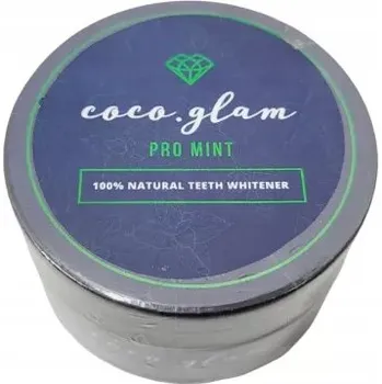 Přípravek na bělení zubů COCO GLAM PRO MINT ČERNÝ PRÁŠEK NA BĚLENÍ ZUBŮ 30G