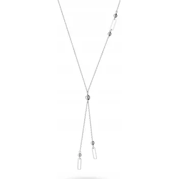 Náhrdelník STŘÍBRNÝ NÁHRDELNÍK ryzost 925 Kravatka s Korálky