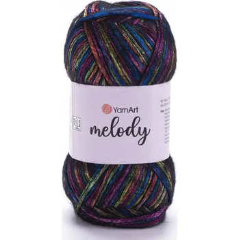Příze Pletací / háčkovací příze YarnArt MELODY 901 100g/230m
