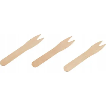 Obraz Vidličky na jedno použití Woodeven dřevěné 1000 kusů