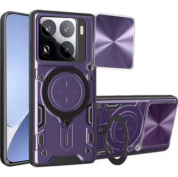 Pouzdro na mobilní telefon Kryt Xiaomi 15 Pro Techsuit CamGuard Pro - fialový