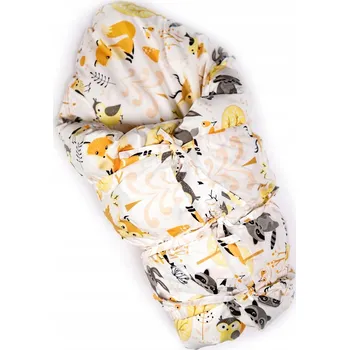 Zavinovačka Dětská vázací zavinovačka z dutého vlákna - Lesní zvířátka