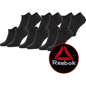Pánské ponožky Ponožky Reebok D0842 02 černé, velikost 43-45