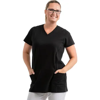 Zdravotnický oděv Dámská halena ADITTA, černá, VS168