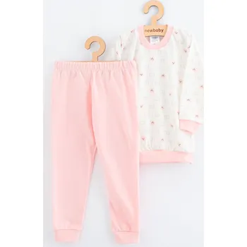Dívčí pyžamo New Baby 56711 Pink Bear 128/134